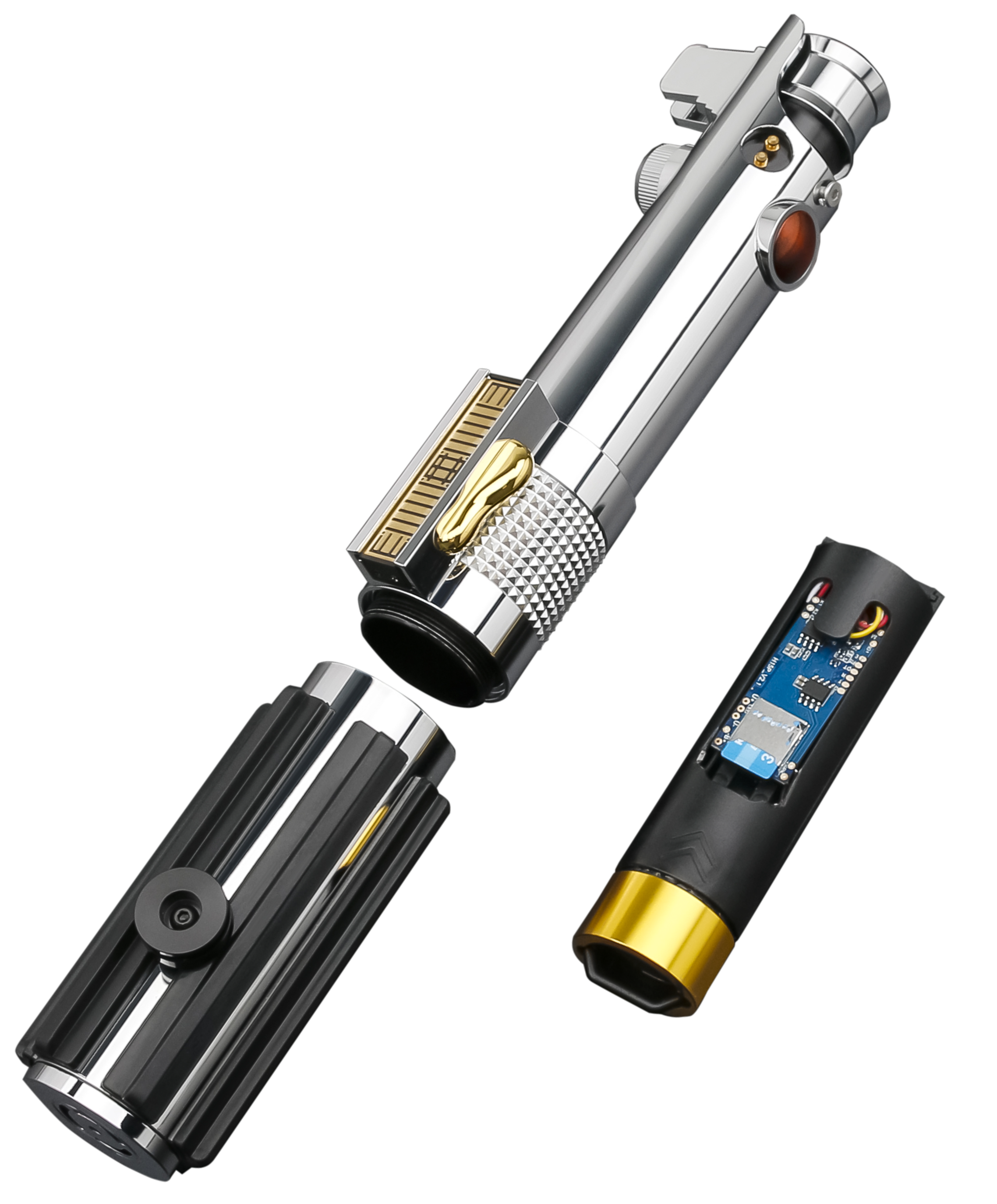 Custom Anakin lightsaber replica – premium blue blade saber by Untold Sabers