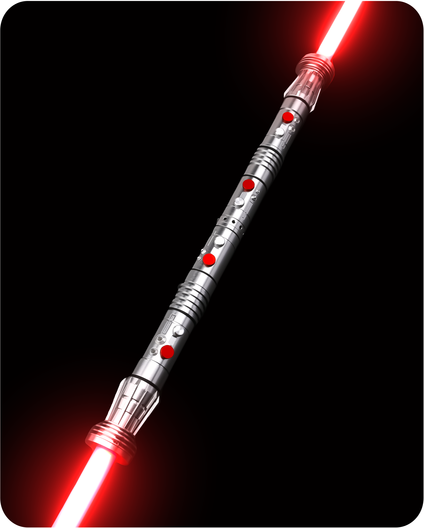 Custom Darth Maul lightsaber replica – The Phantom premium double-bladed saber