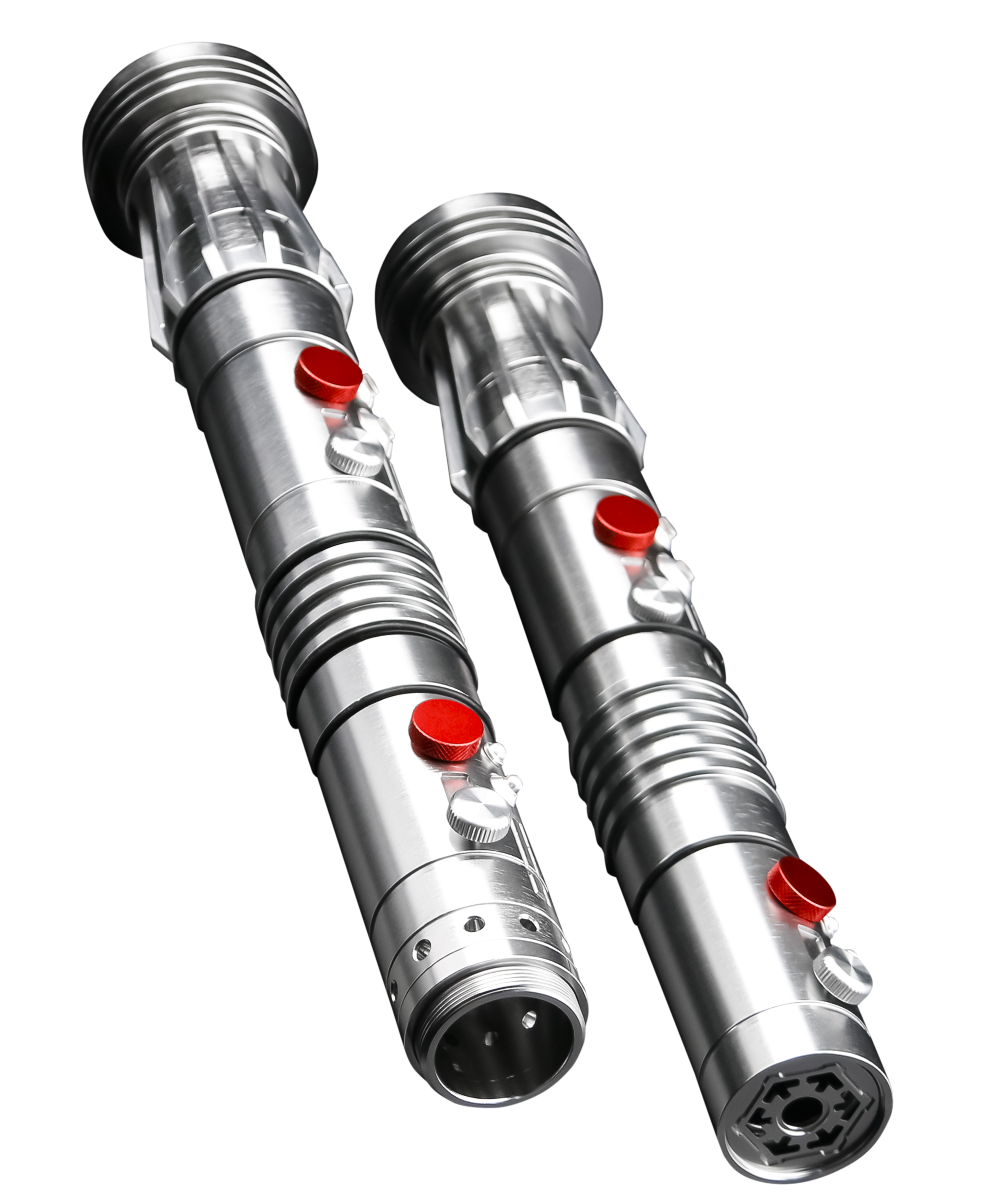 The Phantom custom saber – Darth Maul double-bladed lightsaber replica with red blades
